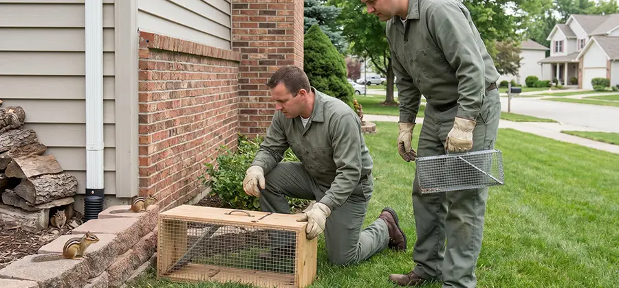 Remove Chipmunks From Yard in Ypsilanti