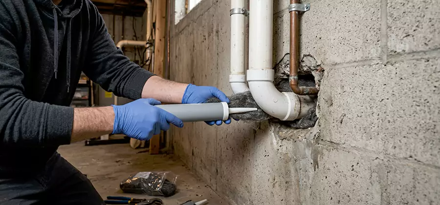 Mouse Proofing Pipes in Ypsilanti